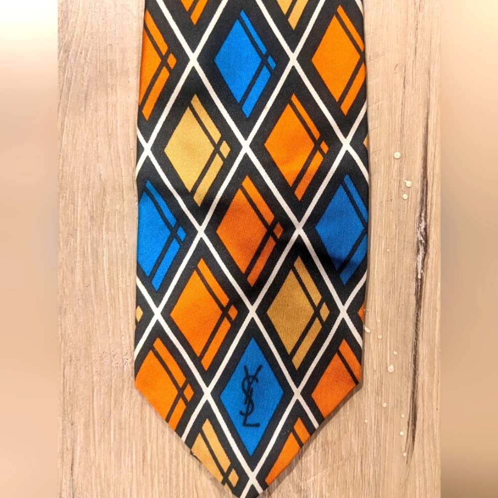 Yves Saint Laurent - Men's Tie - Authentic